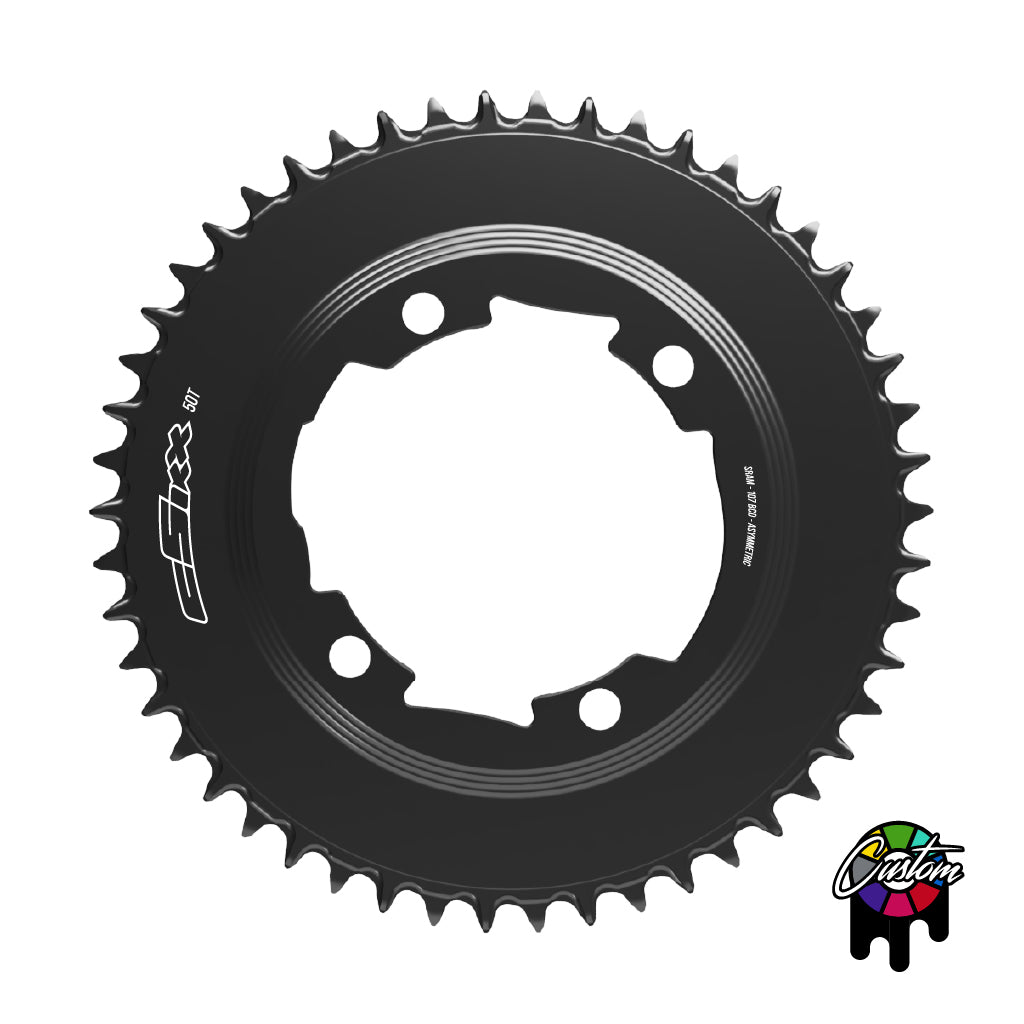 107 Spider Powermeter SpeedRing - 38t-60t - Round