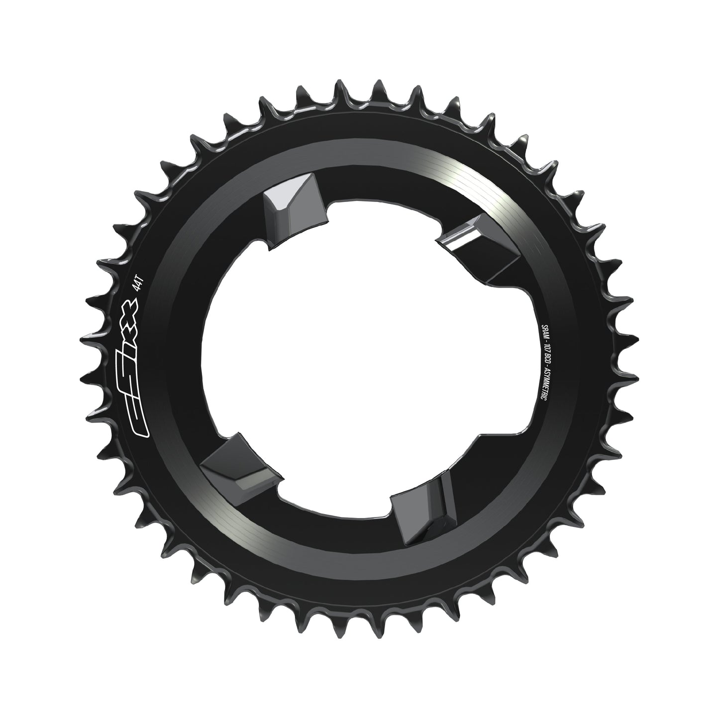 107 Rival Semi-SpeedRing - 38t-54t - Round - Flattop