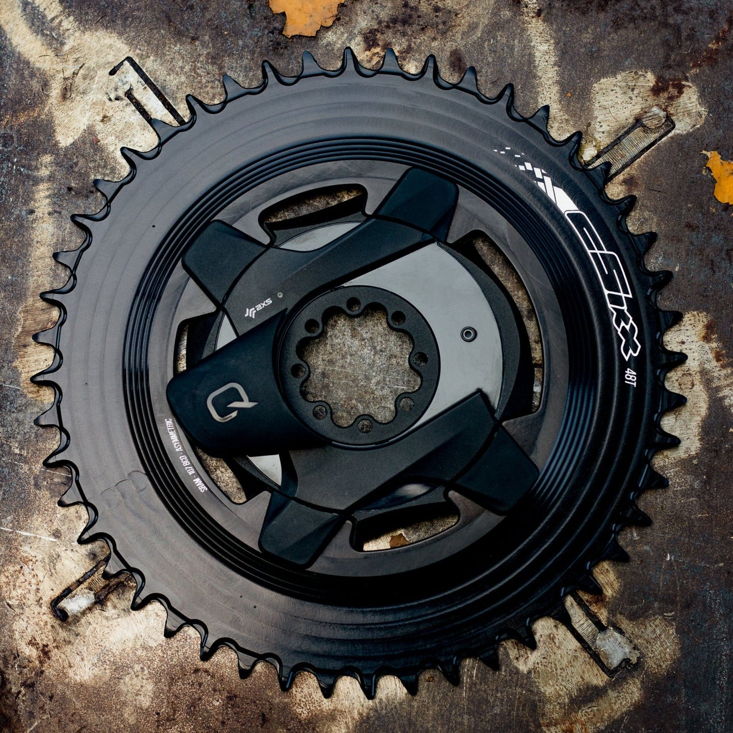 107 Spider Powermeter Semi-SpeedRing - 38t-54t - Round - Flattop