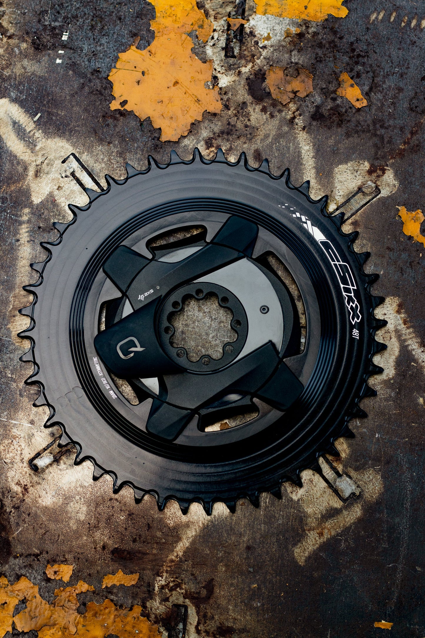 107 Spider Powermeter Semi-SpeedRing - 38t-56t - Round
