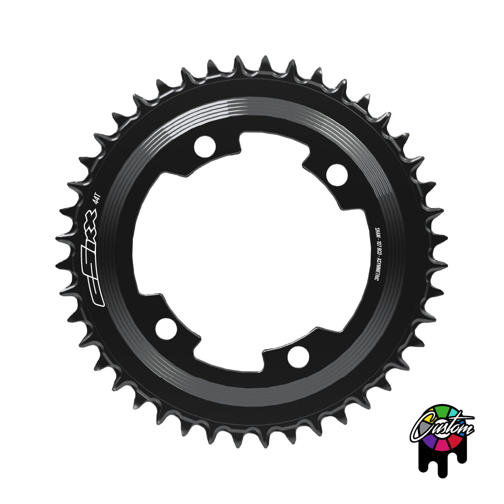 107 Spider Powermeter Semi-SpeedRing - 38t-56t - Round