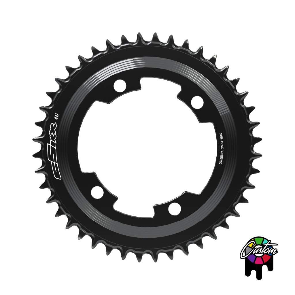 107 Spider Powermeter Semi-SpeedRing - 38t-54t - Round - Flattop