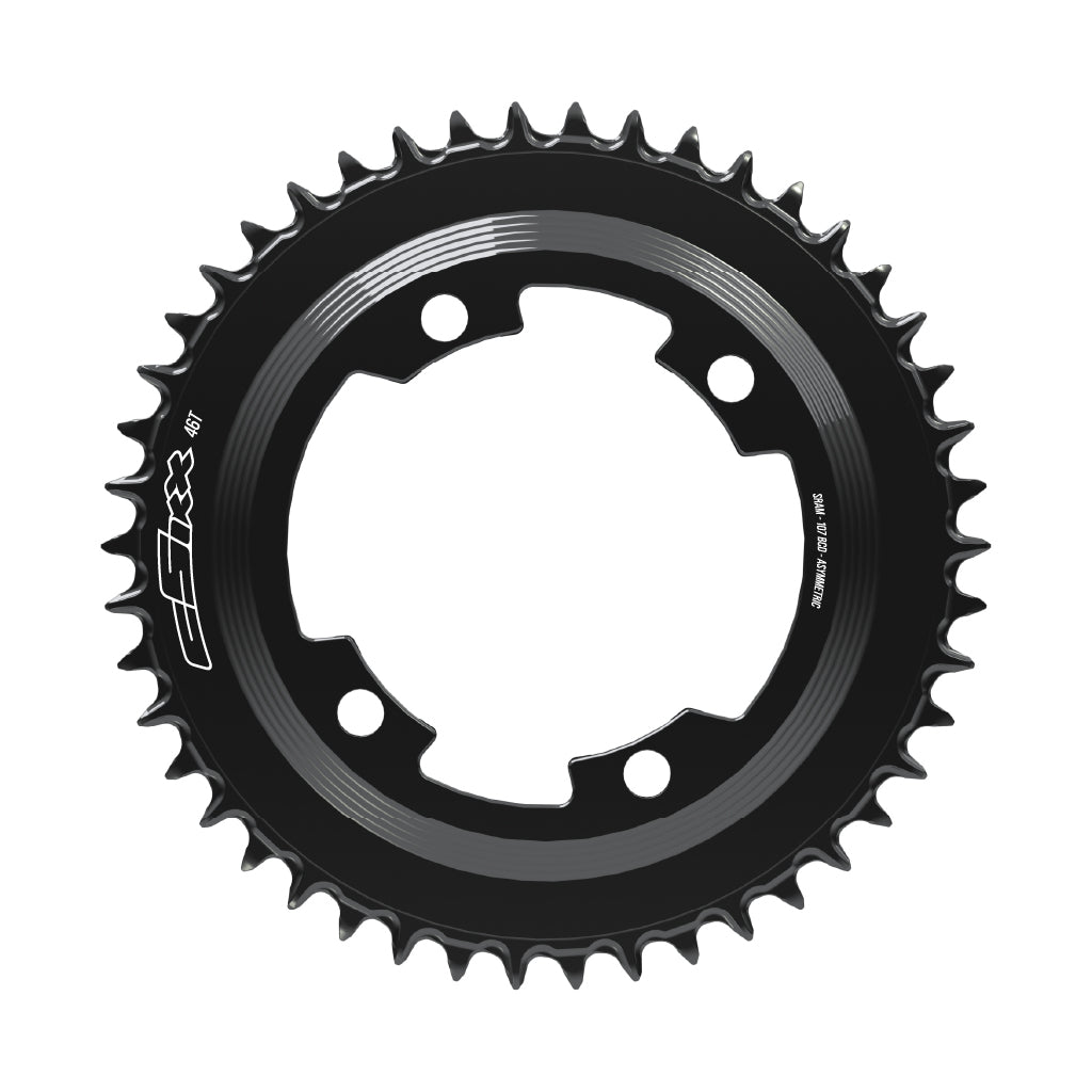 107 Spider Powermeter Semi-SpeedRing - 38t-54t - Round - Flattop