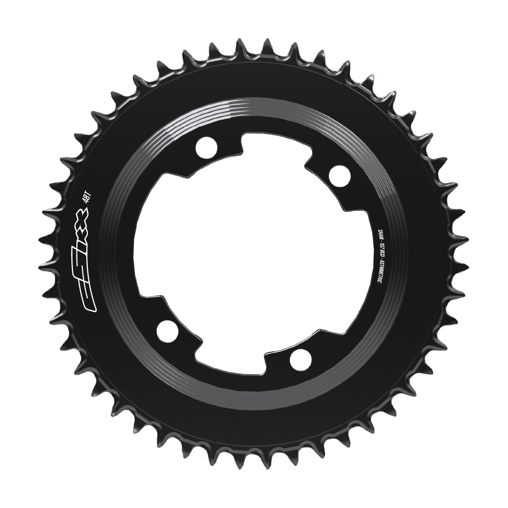 107 Spider Powermeter Semi-SpeedRing - 38t-54t - Round - Flattop