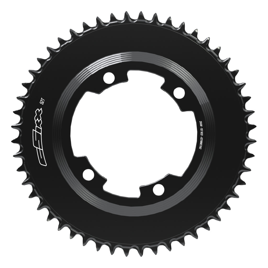 107 Spider Powermeter Semi-SpeedRing - 38t-56t - Round